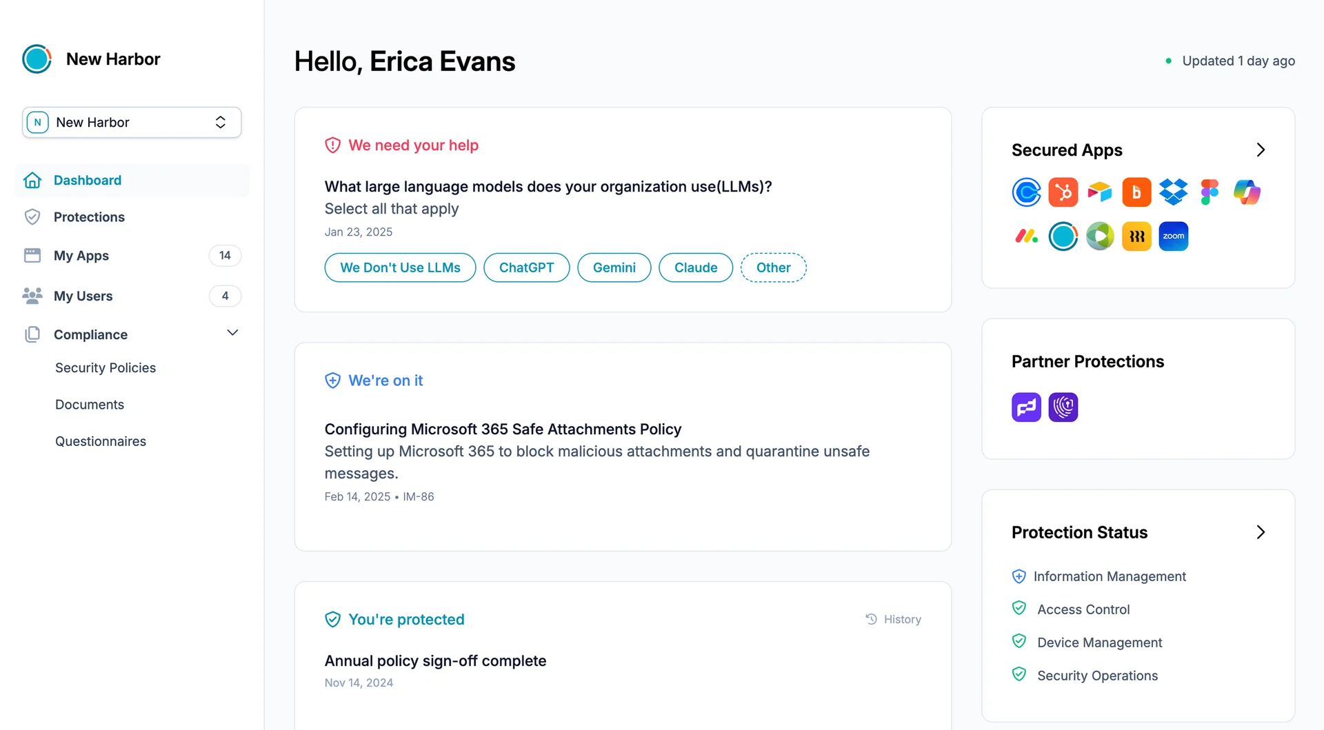 App screenshot